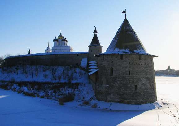 Псков. Панорама Кремля